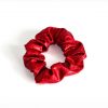 Scrunchie Vermelho Brilhante