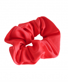 Scrunchie Vermelho com brilho